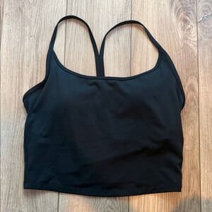 Black Women's Y back tank top M